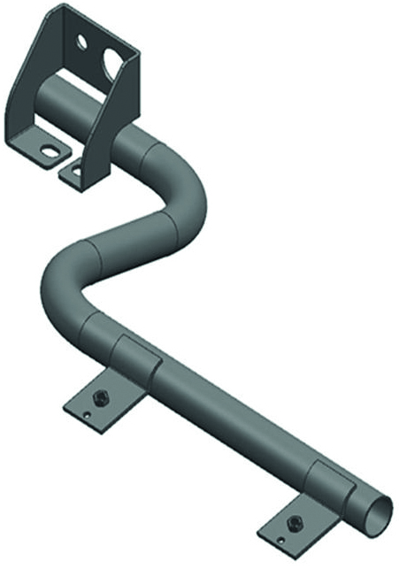 Suporte Paralama Cabine Traseiro Caminhão Mercedes-Benz MB Actros Lado Direito - SP1770D